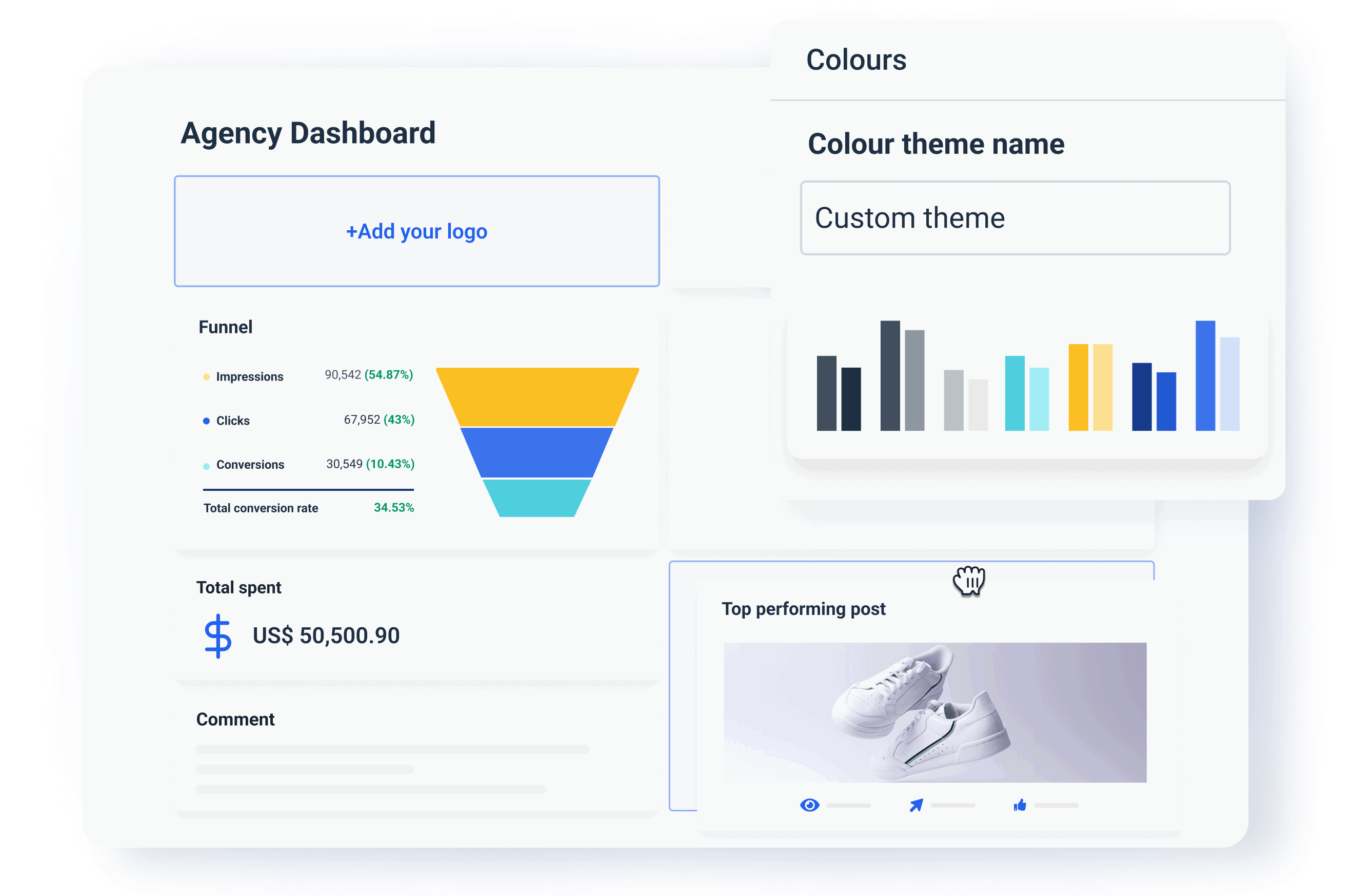 White label marketing tools - example 