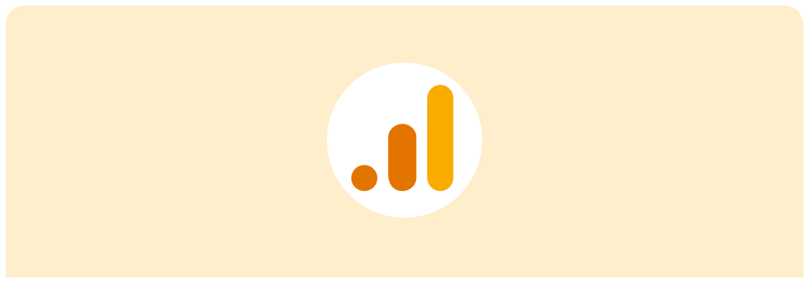 Google Analytics report card icon