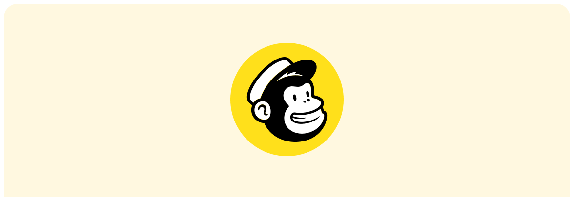 Mailchimp dashboard card icon