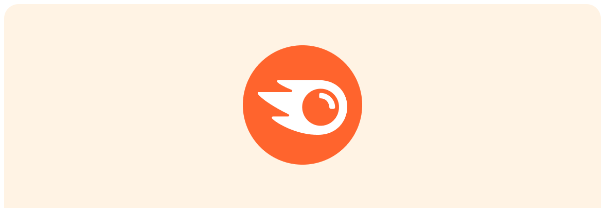 Semrush dashboard card icon