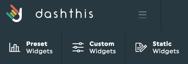 Dashthis Widget - Logo with text 