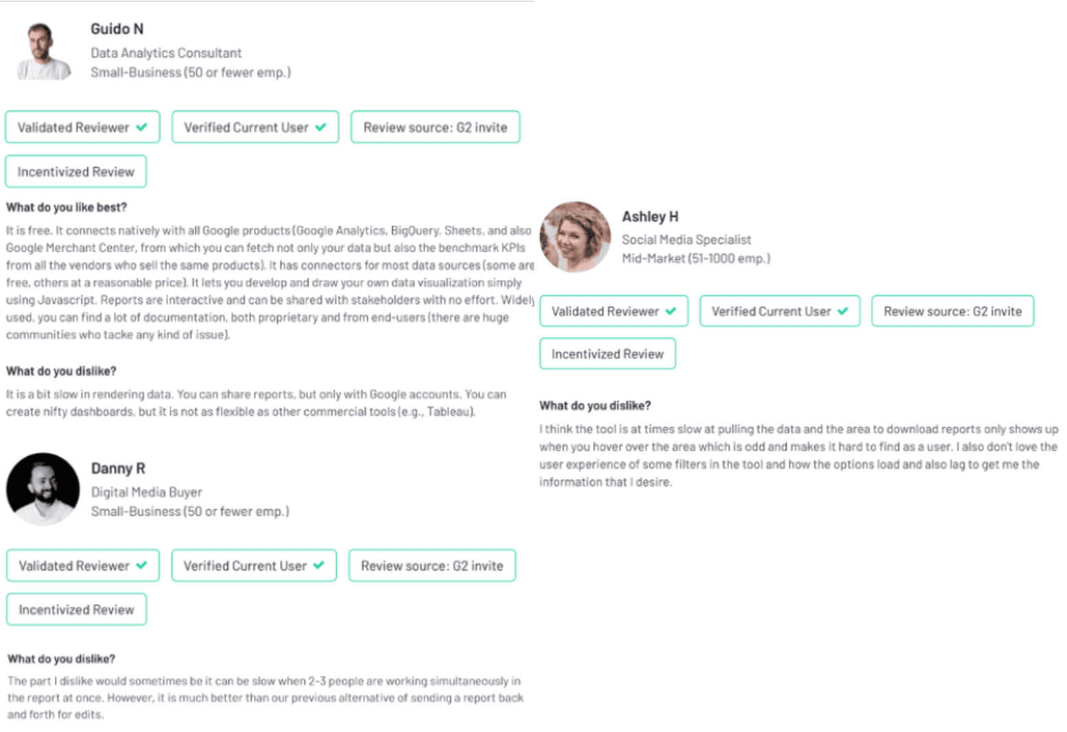 GDS users complaints