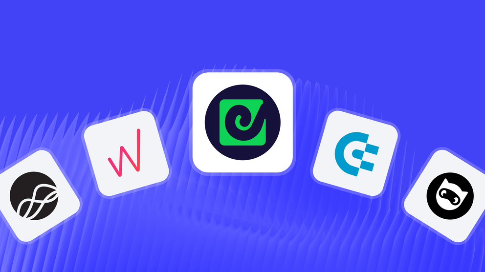 Geckoboard Alternatives And Competitors - Five app icons with different logos.
