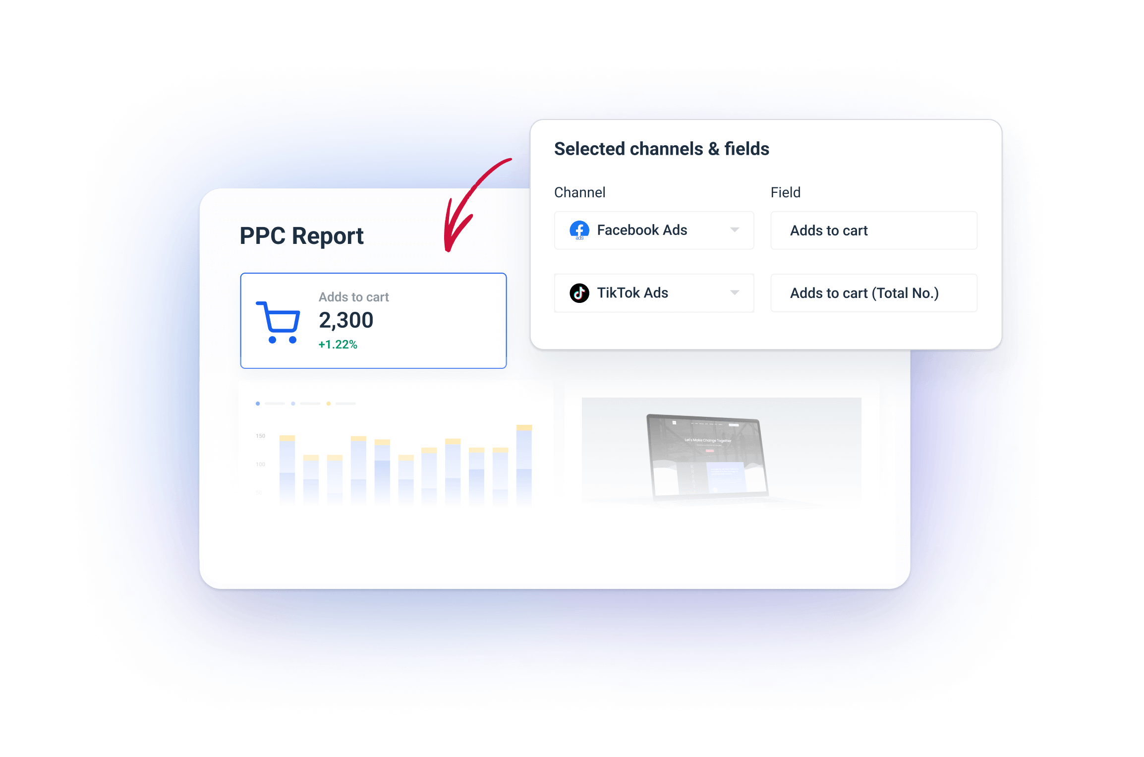 Blend, unify, and organize data on Whatagraph