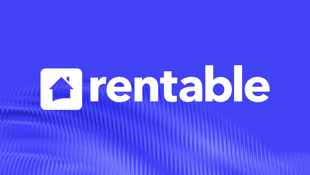 Rentable - Rentable logo with a stylized home icon and text.