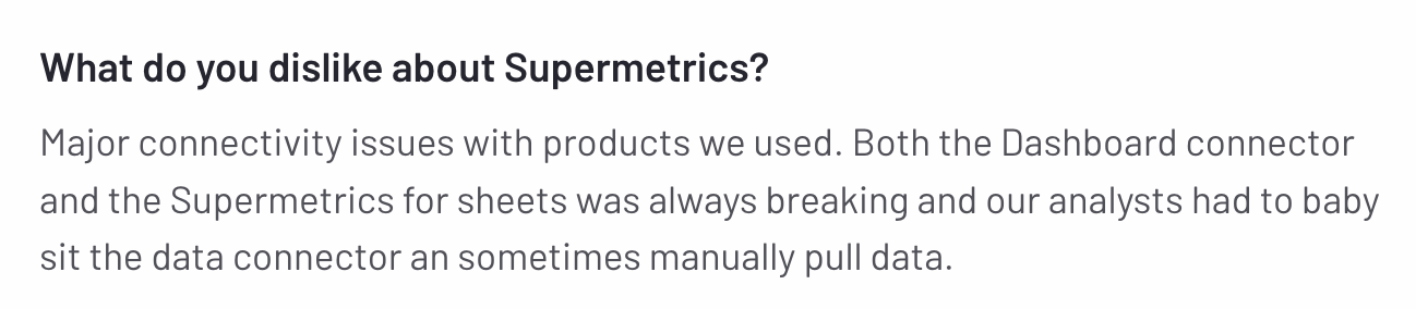 Supermetrics review - connection issues.png