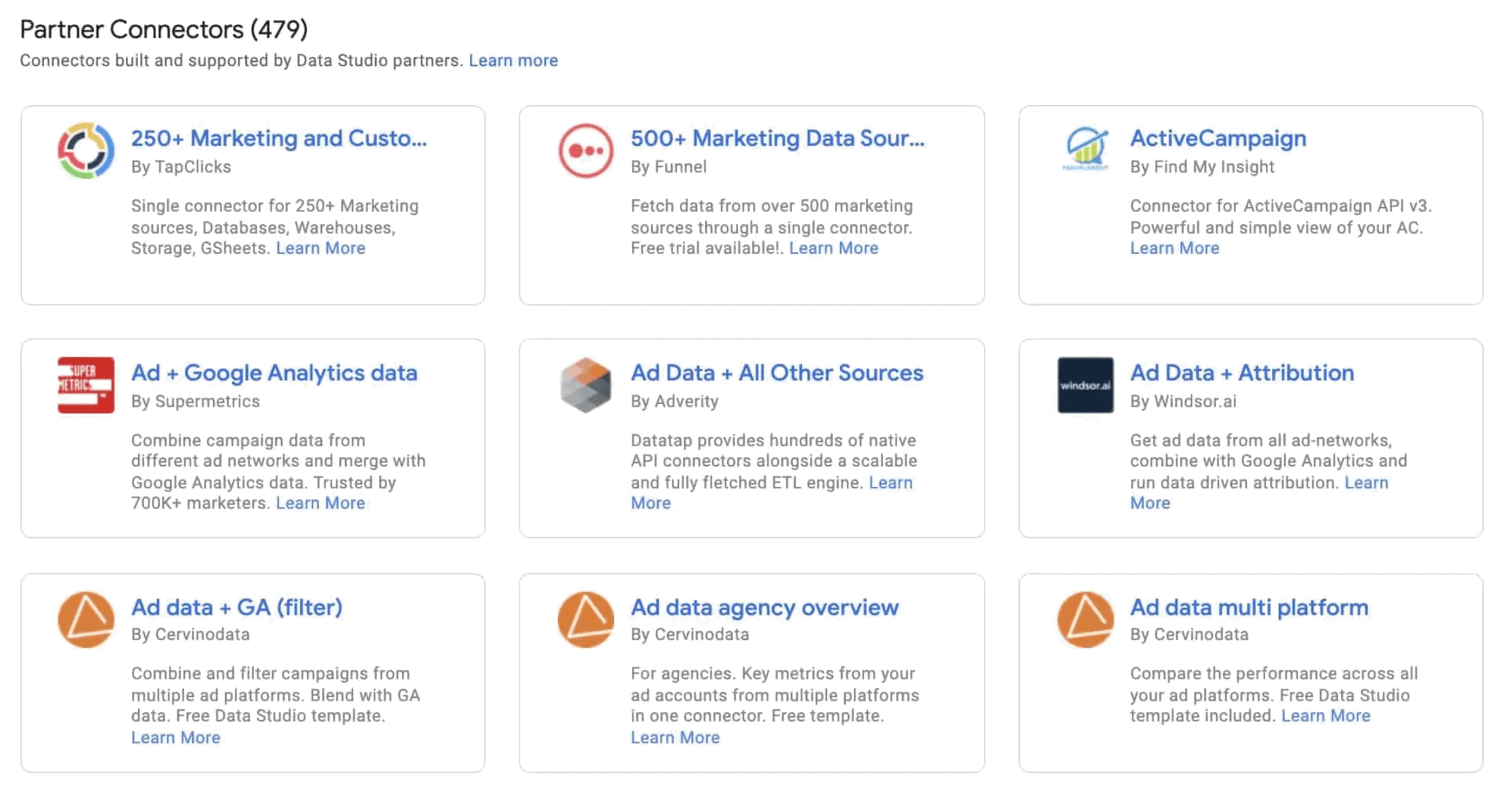 Looker Studio Connectors